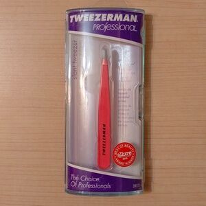 Tweezerman Stainless Steel Slant Tweezers Tweezer